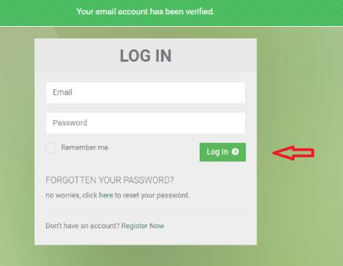 adresse email et mot de passe