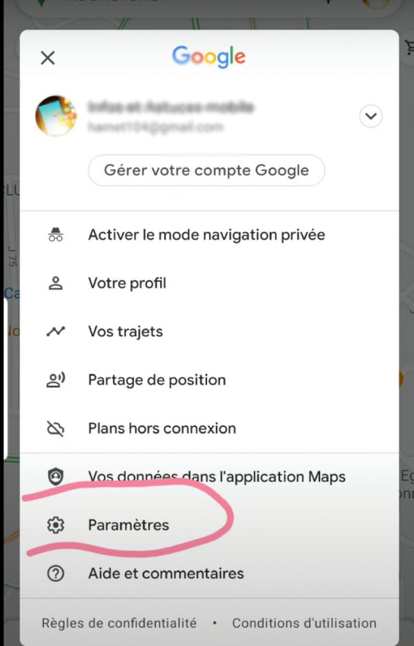 google maps step 1